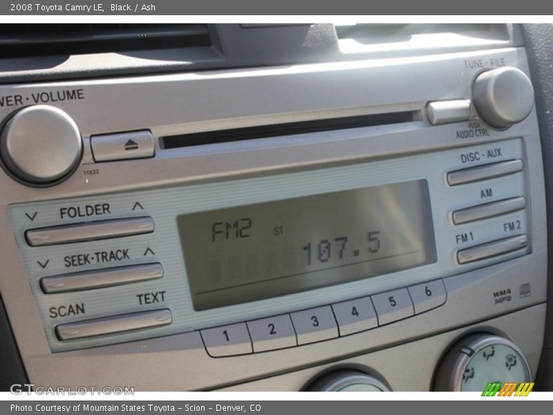 Black / Ash 2008 Toyota Camry LE