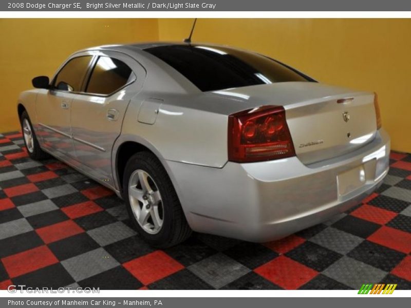 Bright Silver Metallic / Dark/Light Slate Gray 2008 Dodge Charger SE