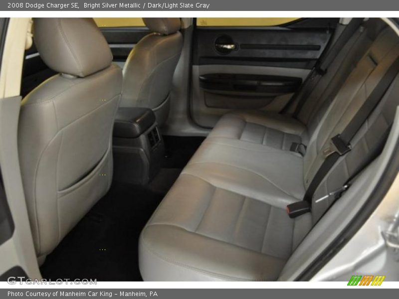 Bright Silver Metallic / Dark/Light Slate Gray 2008 Dodge Charger SE