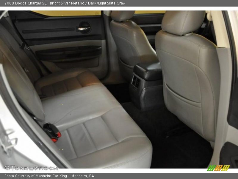 Bright Silver Metallic / Dark/Light Slate Gray 2008 Dodge Charger SE