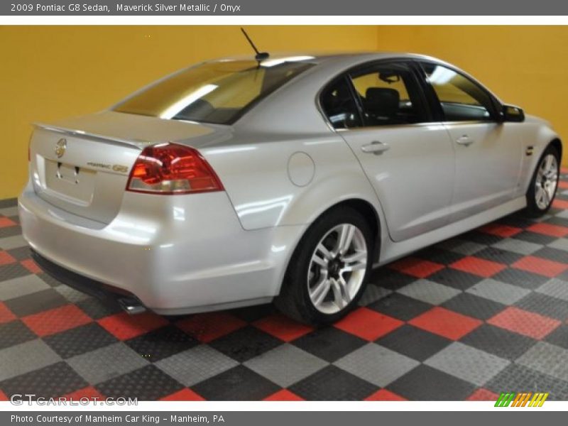 Maverick Silver Metallic / Onyx 2009 Pontiac G8 Sedan