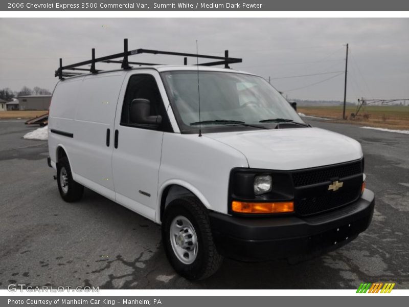 Summit White / Medium Dark Pewter 2006 Chevrolet Express 3500 Commercial Van