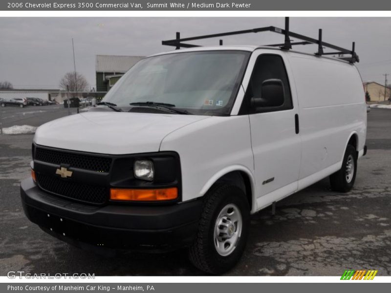 Summit White / Medium Dark Pewter 2006 Chevrolet Express 3500 Commercial Van