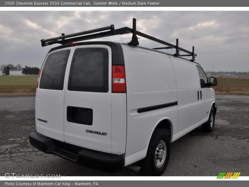 Summit White / Medium Dark Pewter 2006 Chevrolet Express 3500 Commercial Van