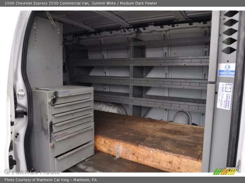 Summit White / Medium Dark Pewter 2006 Chevrolet Express 3500 Commercial Van