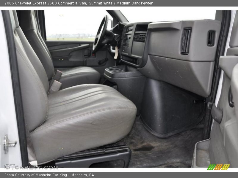Summit White / Medium Dark Pewter 2006 Chevrolet Express 3500 Commercial Van