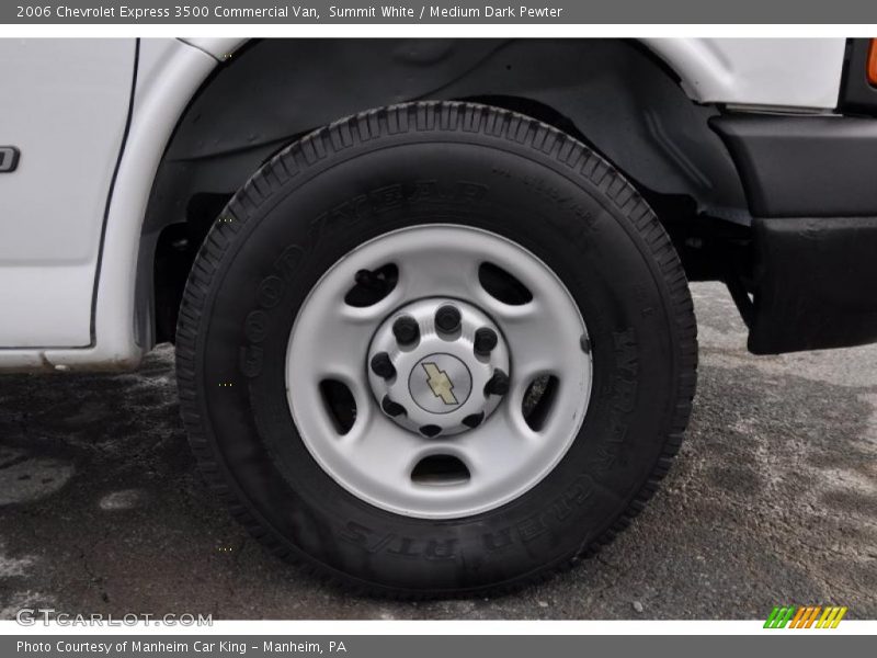 Summit White / Medium Dark Pewter 2006 Chevrolet Express 3500 Commercial Van