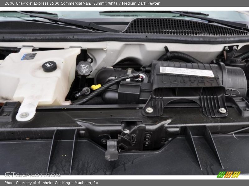 Summit White / Medium Dark Pewter 2006 Chevrolet Express 3500 Commercial Van
