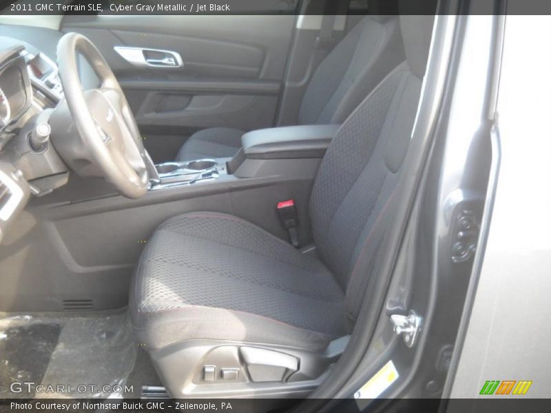 Cyber Gray Metallic / Jet Black 2011 GMC Terrain SLE