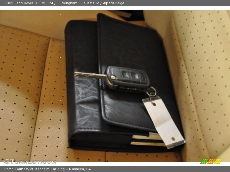 Buckingham Blue Metallic / Alpaca Beige 2005 Land Rover LR3 V8 HSE