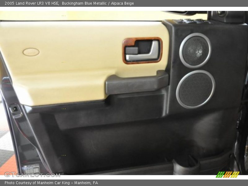 Buckingham Blue Metallic / Alpaca Beige 2005 Land Rover LR3 V8 HSE
