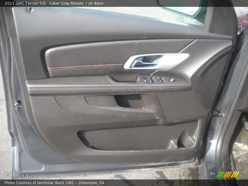 Cyber Gray Metallic / Jet Black 2011 GMC Terrain SLE