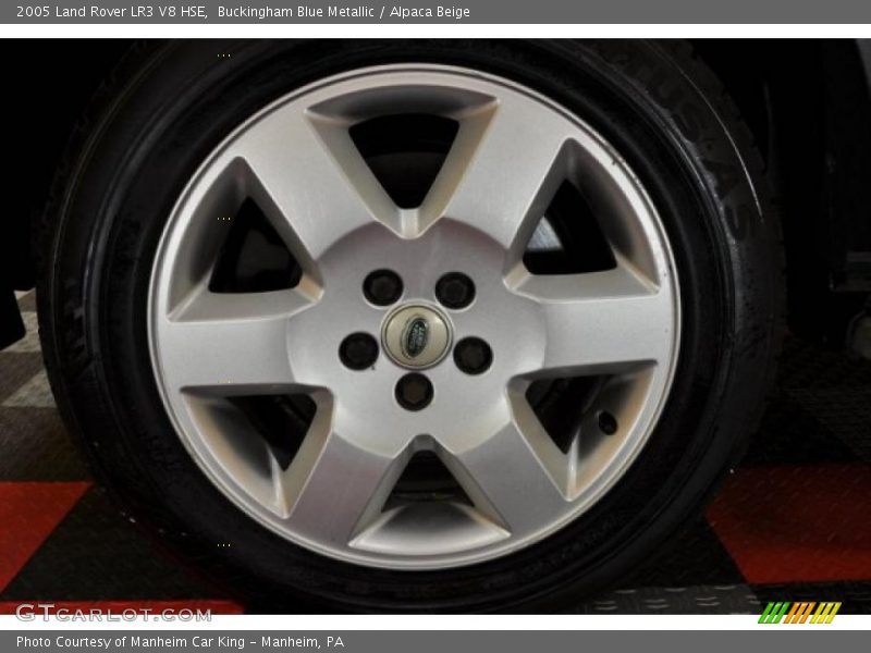 Buckingham Blue Metallic / Alpaca Beige 2005 Land Rover LR3 V8 HSE