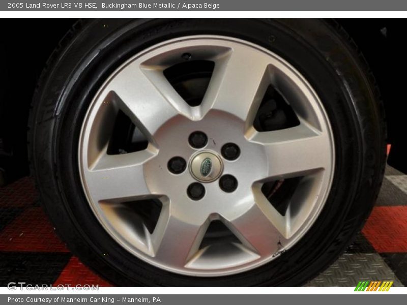 Buckingham Blue Metallic / Alpaca Beige 2005 Land Rover LR3 V8 HSE
