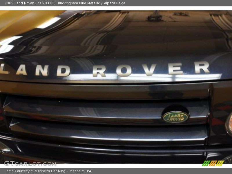 Buckingham Blue Metallic / Alpaca Beige 2005 Land Rover LR3 V8 HSE