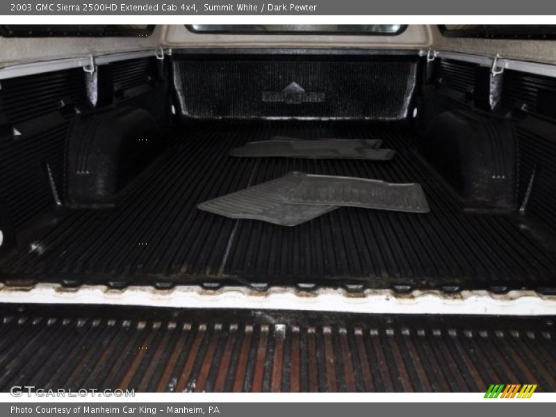 Summit White / Dark Pewter 2003 GMC Sierra 2500HD Extended Cab 4x4