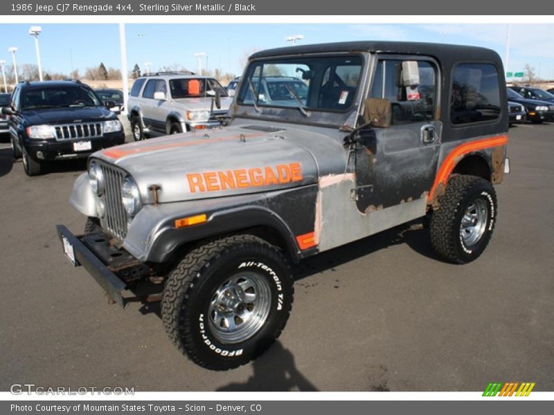 Front 3/4 View of 1986 CJ7 Renegade 4x4