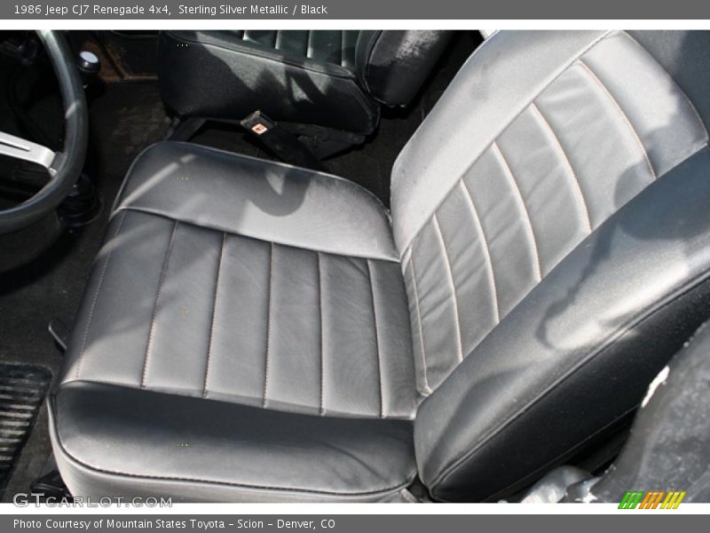  1986 CJ7 Renegade 4x4 Black Interior