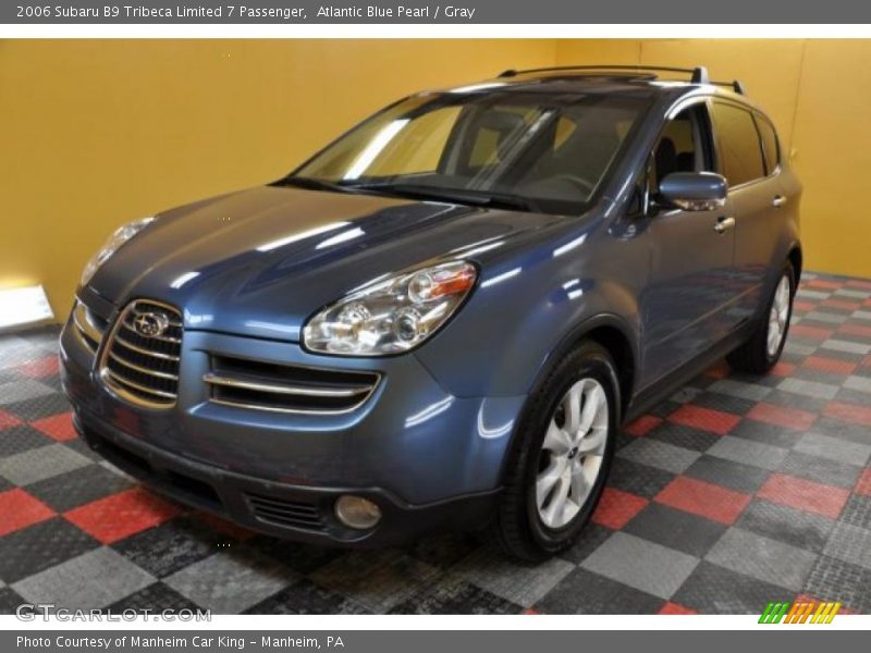 Atlantic Blue Pearl / Gray 2006 Subaru B9 Tribeca Limited 7 Passenger