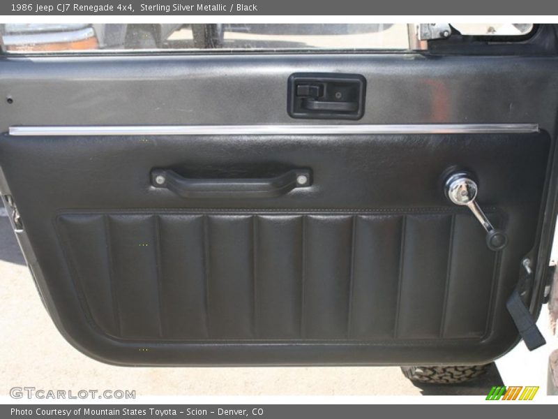 Door Panel of 1986 CJ7 Renegade 4x4