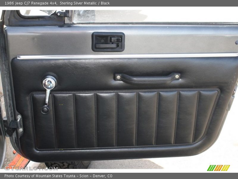 Door Panel of 1986 CJ7 Renegade 4x4