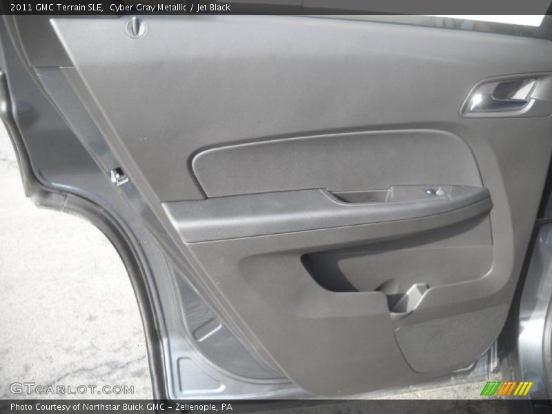 Cyber Gray Metallic / Jet Black 2011 GMC Terrain SLE
