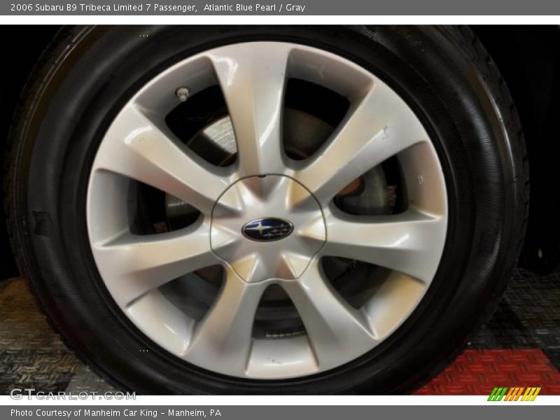 Atlantic Blue Pearl / Gray 2006 Subaru B9 Tribeca Limited 7 Passenger
