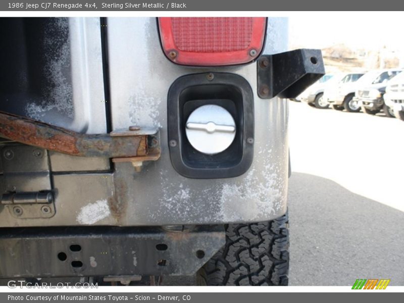 Sterling Silver Metallic / Black 1986 Jeep CJ7 Renegade 4x4