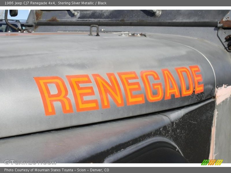  1986 CJ7 Renegade 4x4 Logo