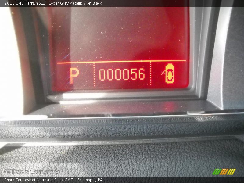 Cyber Gray Metallic / Jet Black 2011 GMC Terrain SLE
