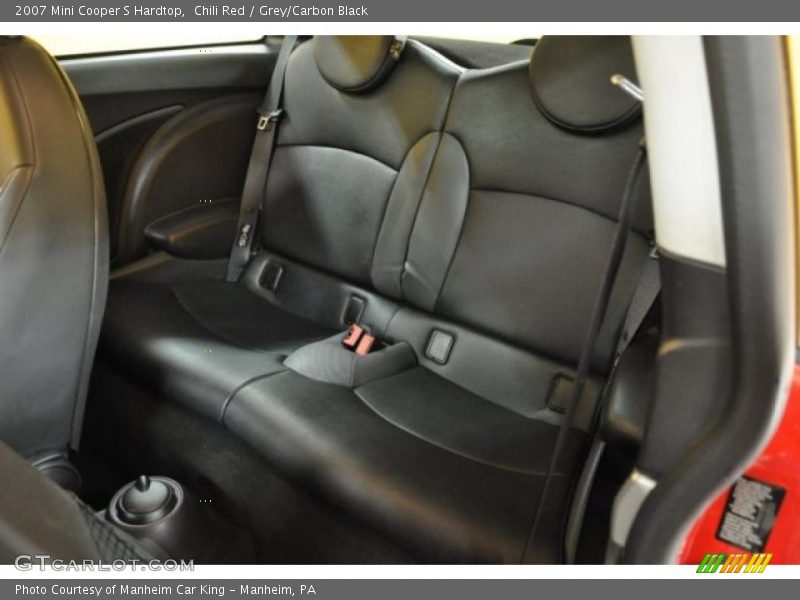 Chili Red / Grey/Carbon Black 2007 Mini Cooper S Hardtop