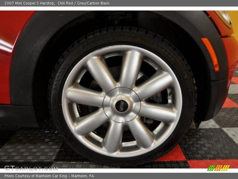 Chili Red / Grey/Carbon Black 2007 Mini Cooper S Hardtop