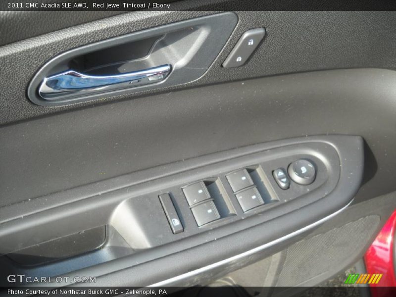 Red Jewel Tintcoat / Ebony 2011 GMC Acadia SLE AWD