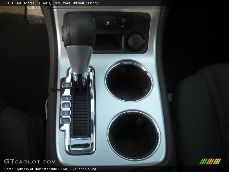Red Jewel Tintcoat / Ebony 2011 GMC Acadia SLE AWD