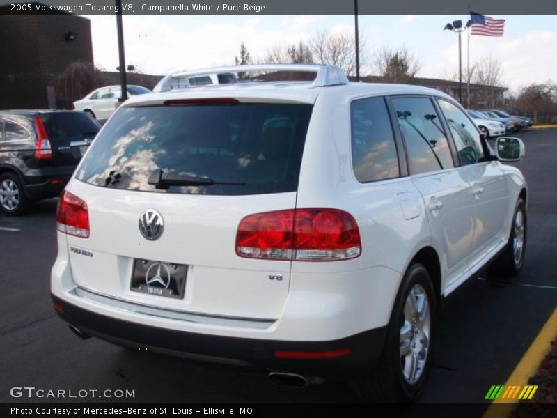 Campanella White / Pure Beige 2005 Volkswagen Touareg V8