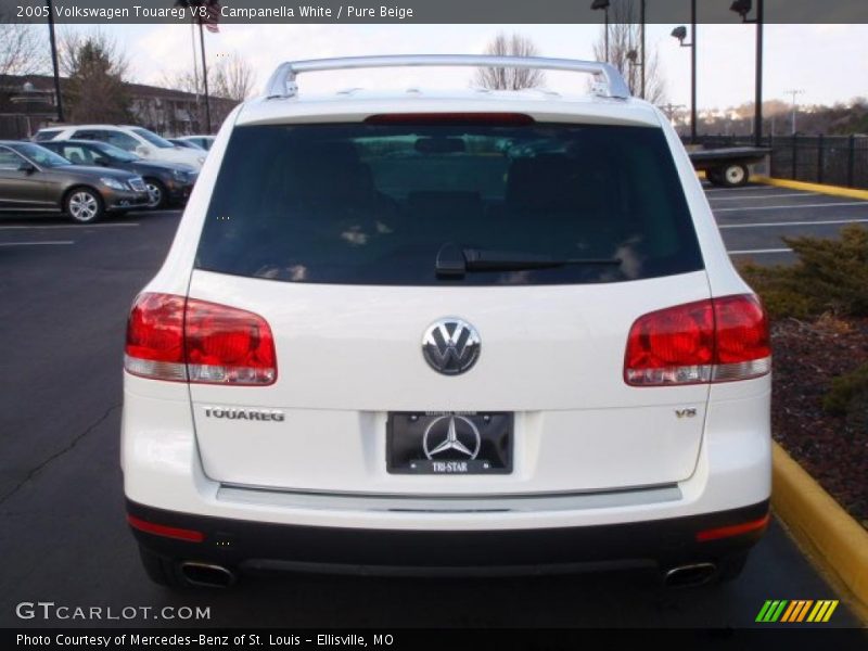 Campanella White / Pure Beige 2005 Volkswagen Touareg V8