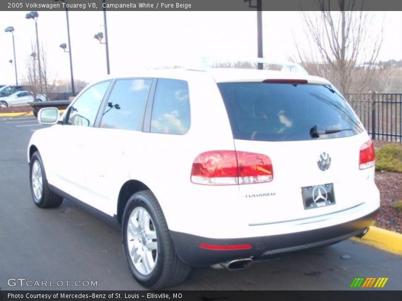 Campanella White / Pure Beige 2005 Volkswagen Touareg V8