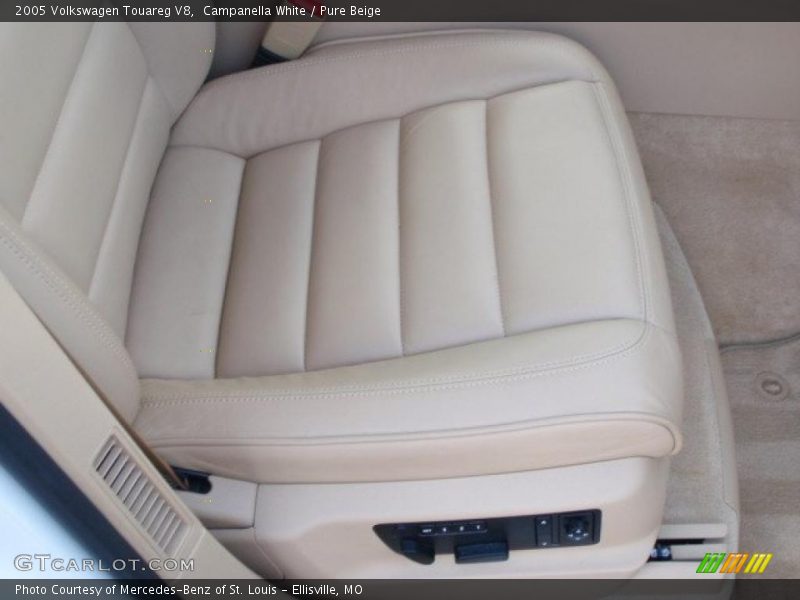 Campanella White / Pure Beige 2005 Volkswagen Touareg V8