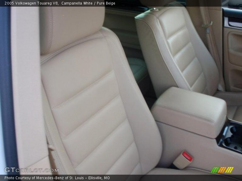 Campanella White / Pure Beige 2005 Volkswagen Touareg V8