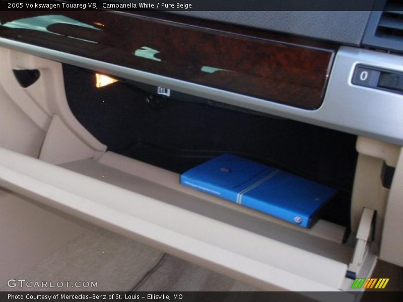 Campanella White / Pure Beige 2005 Volkswagen Touareg V8