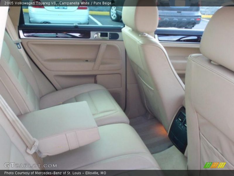 Campanella White / Pure Beige 2005 Volkswagen Touareg V8