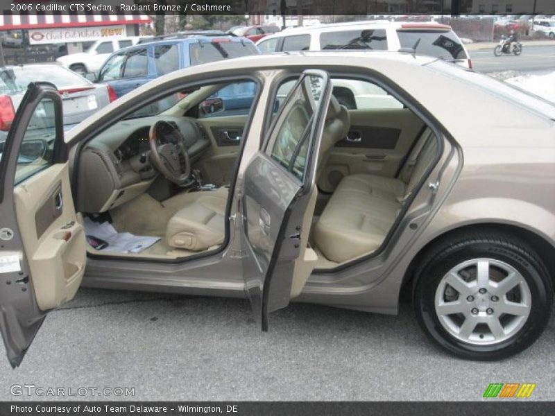 Radiant Bronze / Cashmere 2006 Cadillac CTS Sedan