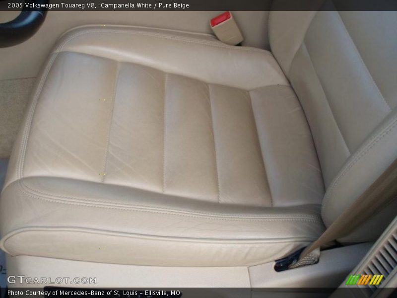 Campanella White / Pure Beige 2005 Volkswagen Touareg V8