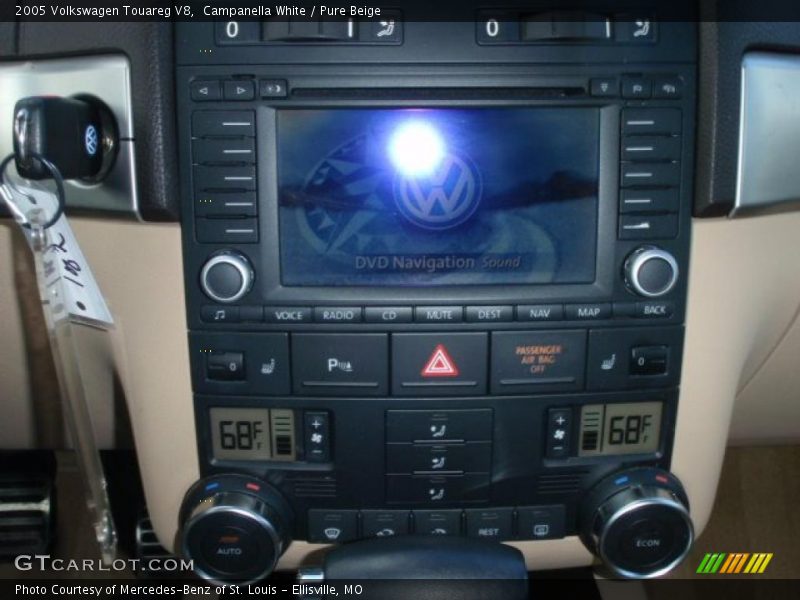 Controls of 2005 Touareg V8