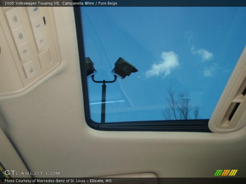 Campanella White / Pure Beige 2005 Volkswagen Touareg V8