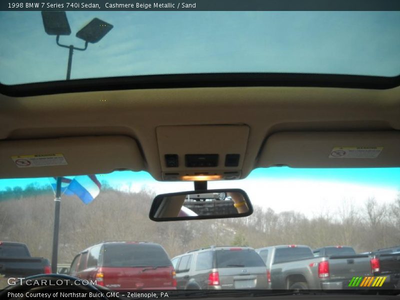 Cashmere Beige Metallic / Sand 1998 BMW 7 Series 740i Sedan