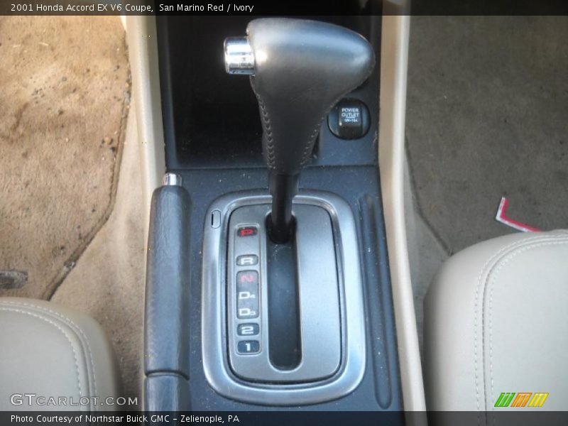 San Marino Red / Ivory 2001 Honda Accord EX V6 Coupe