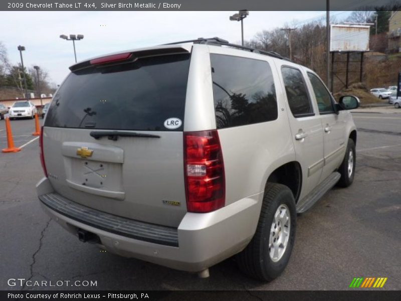 Silver Birch Metallic / Ebony 2009 Chevrolet Tahoe LT 4x4