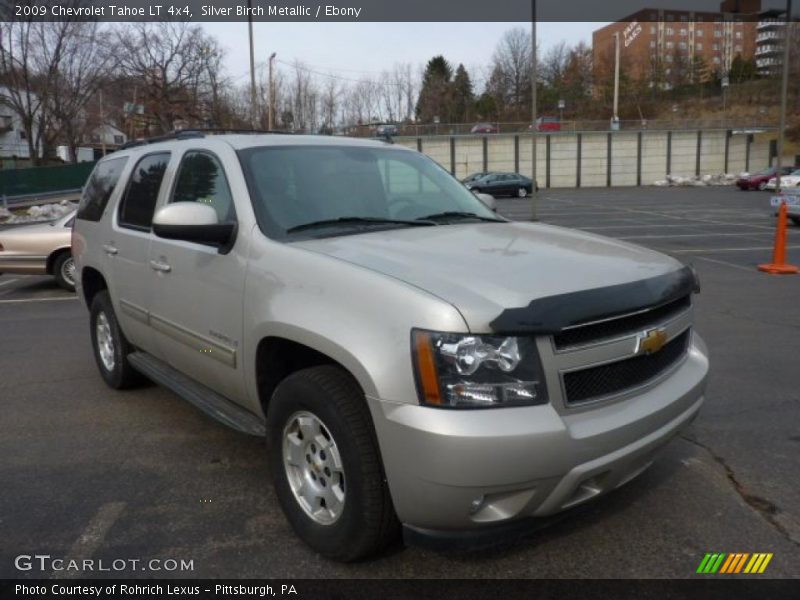 Silver Birch Metallic / Ebony 2009 Chevrolet Tahoe LT 4x4