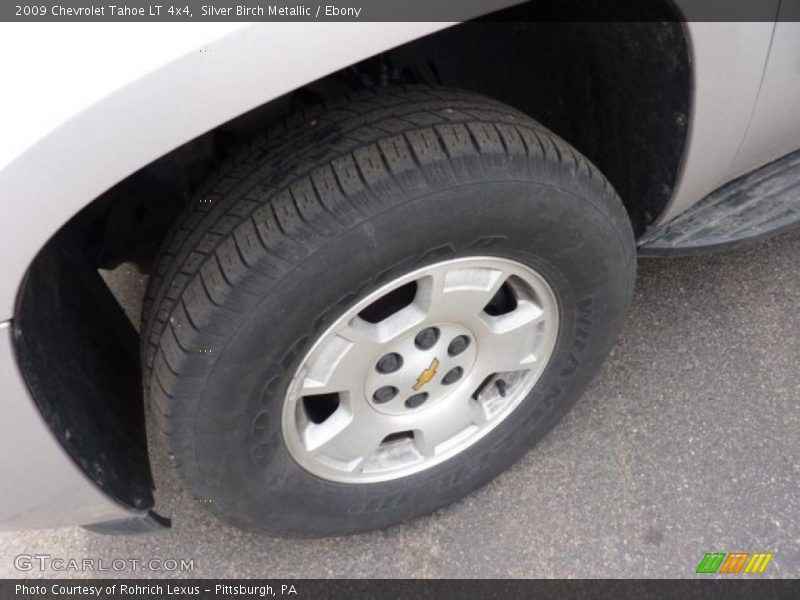 Silver Birch Metallic / Ebony 2009 Chevrolet Tahoe LT 4x4
